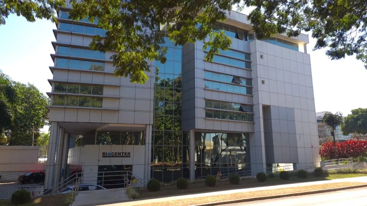 Edifício Biocenter, sede da Clínica Biodermato Dermatologia em Brasília-DF